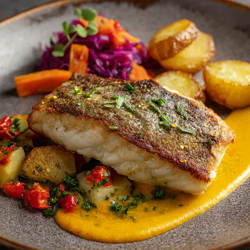 Herb-Crusted Roasted Fish