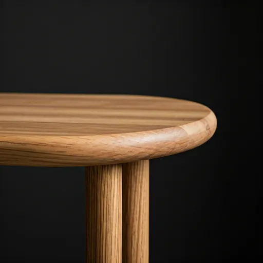 Handcrafted wooden furniture